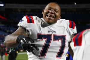 New England Patriots offensive tackle Trent Brown