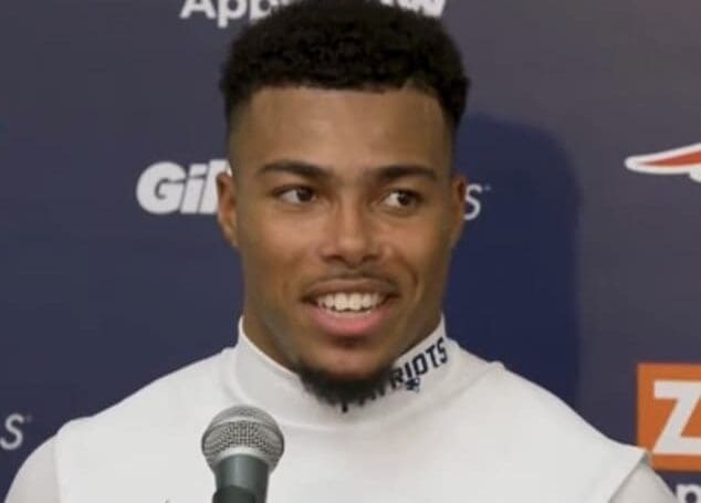 New England Patriots All-Pro return specialist and cornerback, Marcus Jones.