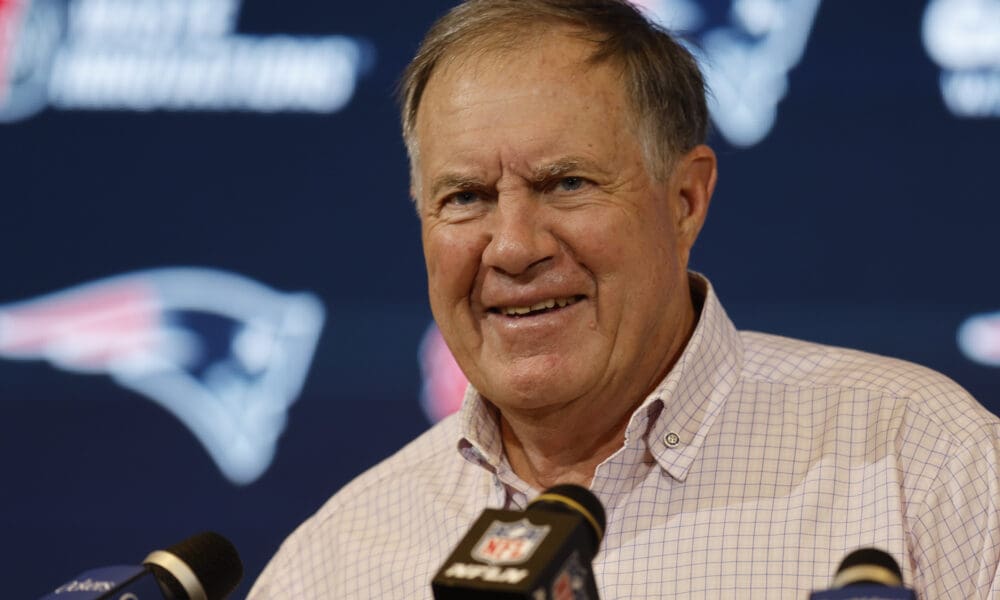 New England Patriots head coach Bill Belichick