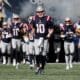 New England Patriots take the field