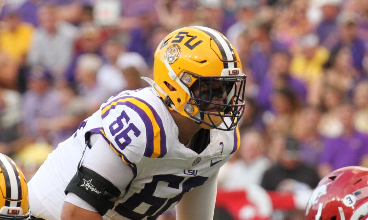 Will Campbell of LSU could be the top offensive lineman selected in the 2025 NFL Draft