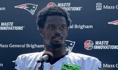 New England Patriots wide receiver Tyquan Thornton
